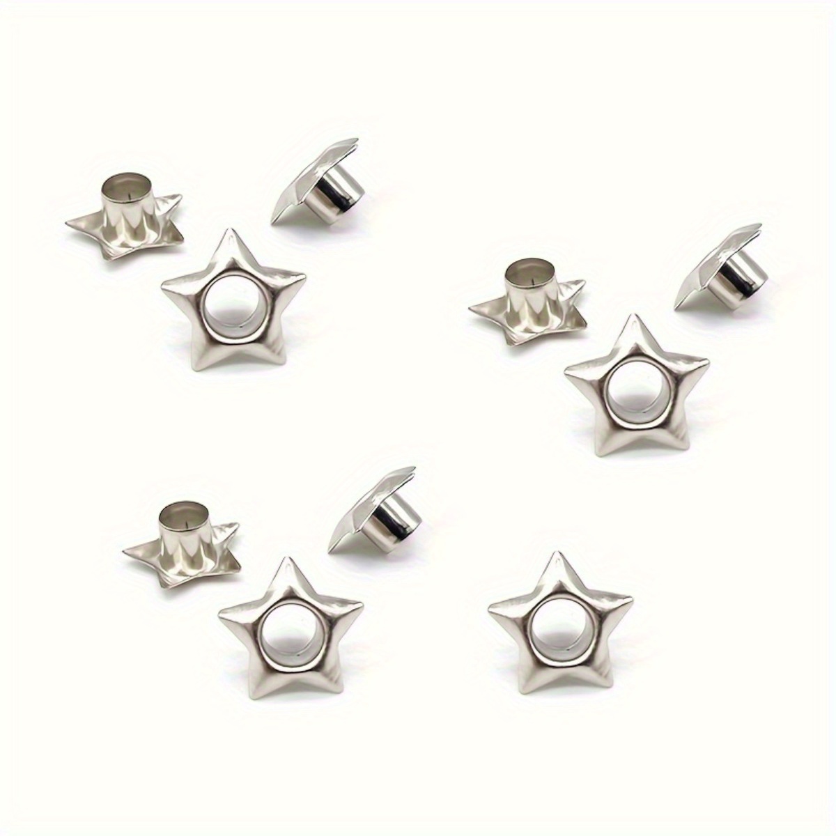 Leatherwork Eyelets - Oeillets en forme d'étoile 5mm, 20