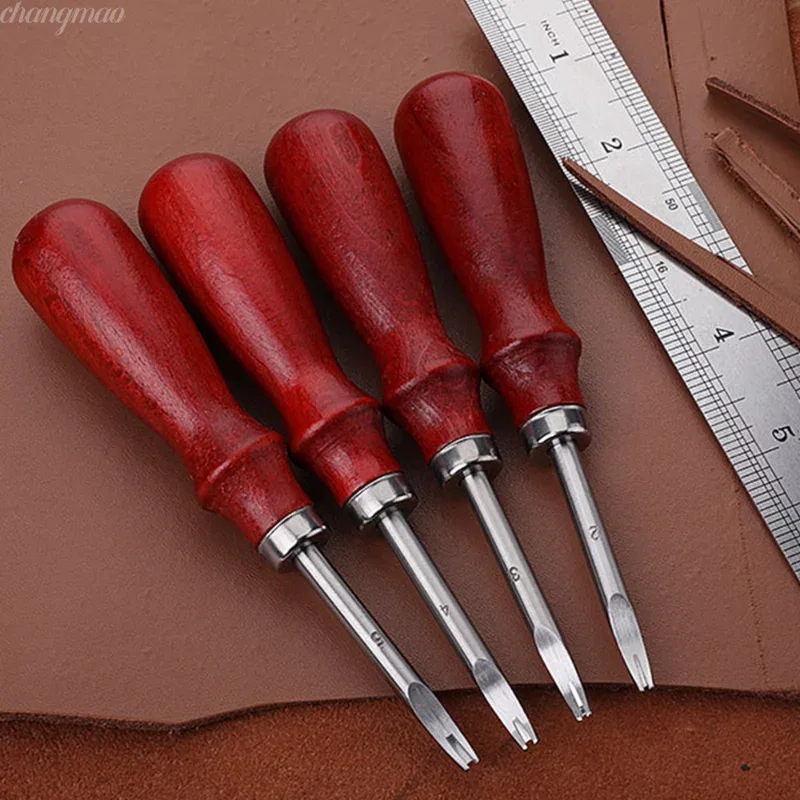 Leatherwork Edge Beveler - Couteau à chanfreiner pour bord en