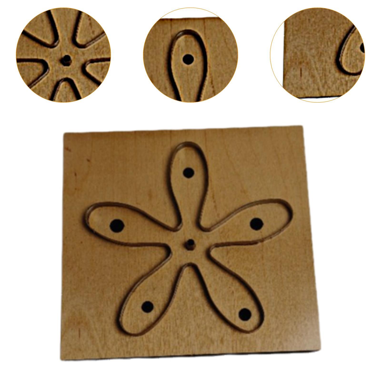 Leatherwork Templates - Matrice de découpe artisanale en cuir