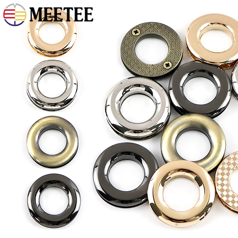 Leatherwork Eyelets - 10 pièces 10-25mm Anneaux en O