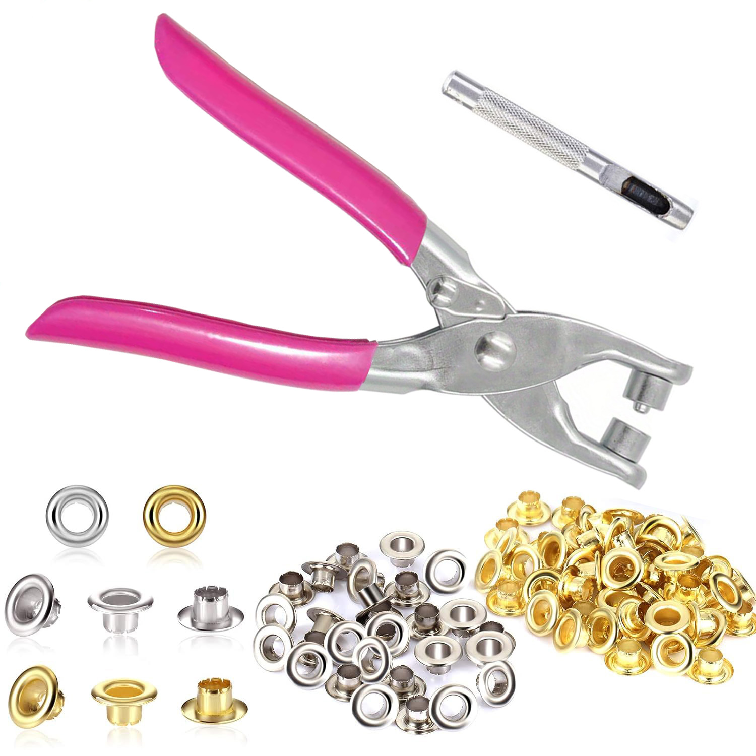 Leatherwork Eyelets - Kit d'outils pour œillets de 4,5
