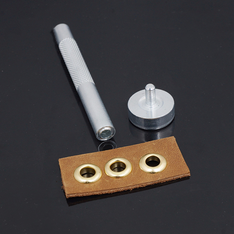 Leatherwork Eyelets - Kit d'outils de réglage de poinçon