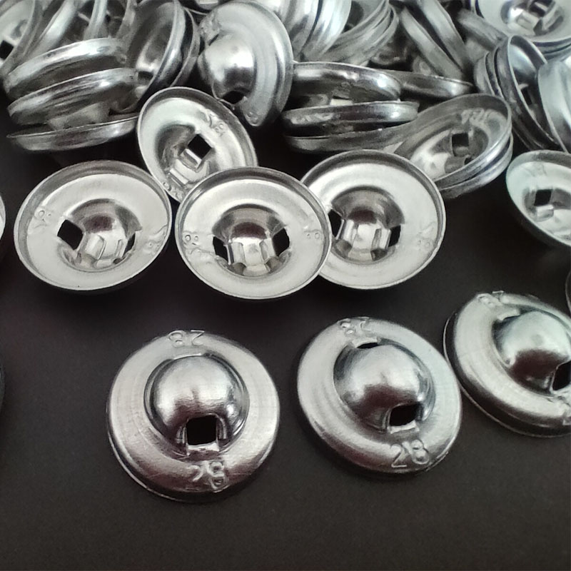 Leatherwork Eyelets - 500 boutons en métal recouverts de
