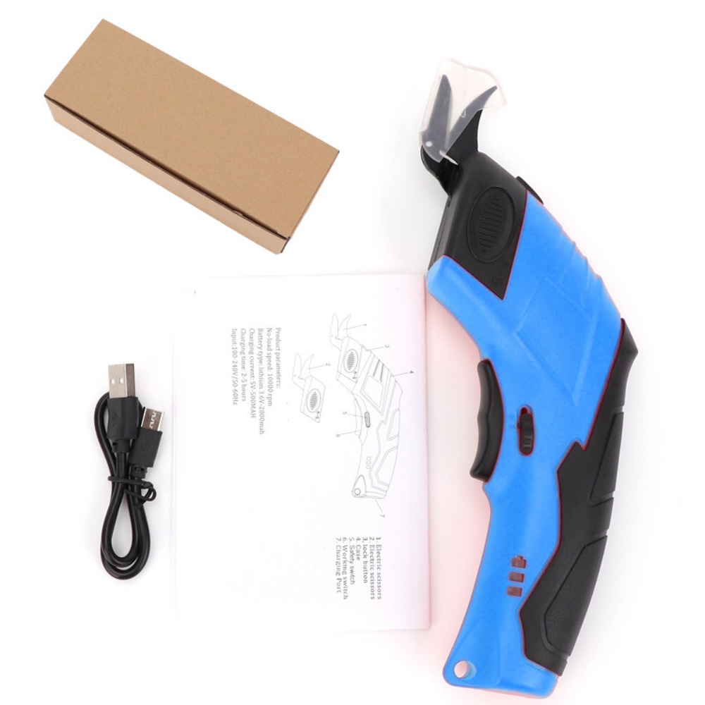 Leatherwork Machine - Ciseaux électriques 3.6V, Machine de découpe