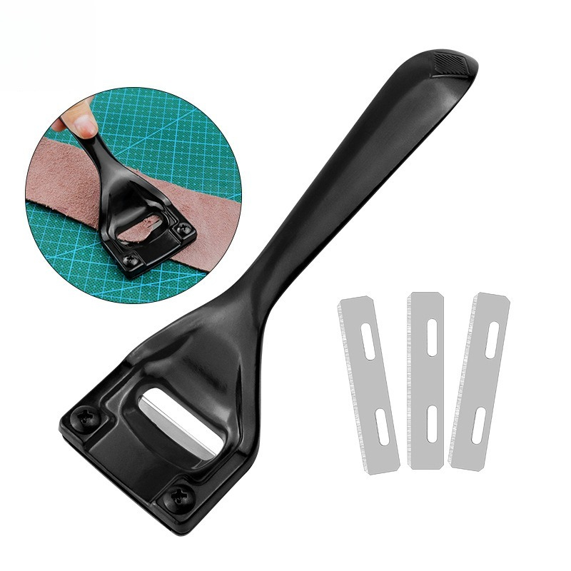 Leatherwork Edge Beveler - Outil professionnel de finition et d'ébavurage