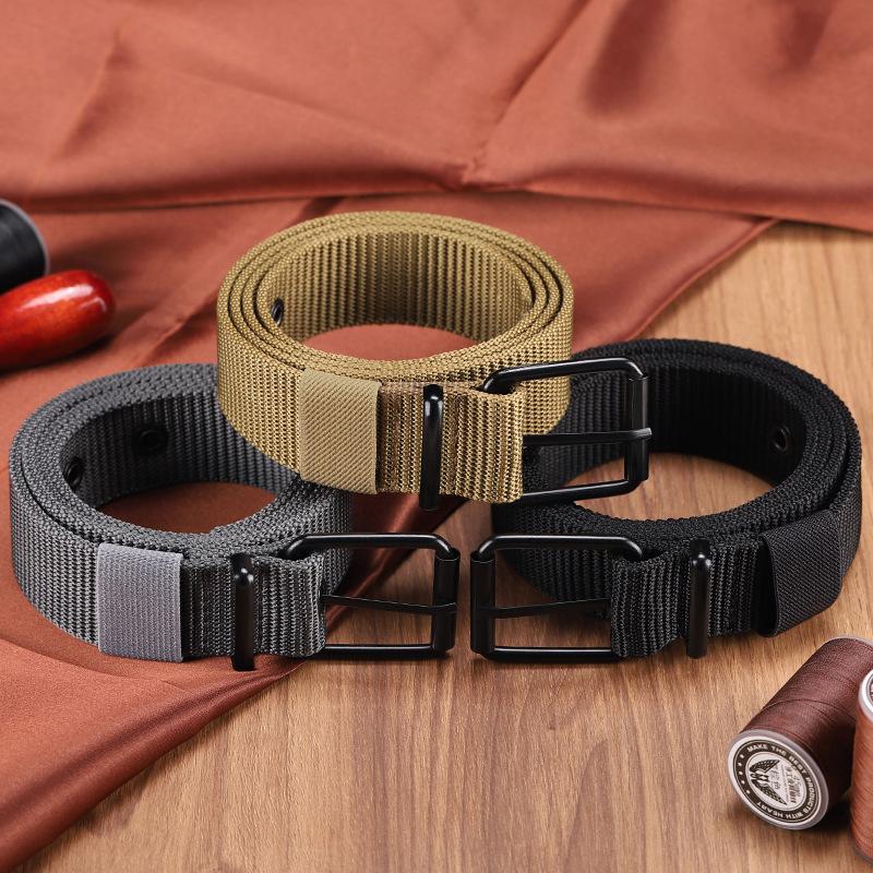 Leatherwork Eyelets - Ceinture en cuir à boucle ardillon