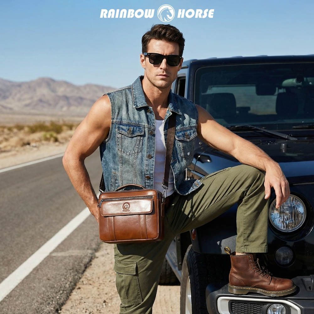 Nouveau sac bandoulière mini p - Leatherwork Thread avis et prix