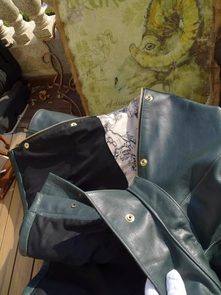 Veste en cuir de vache véritab - Leather Work Jacket Mens avis et prix