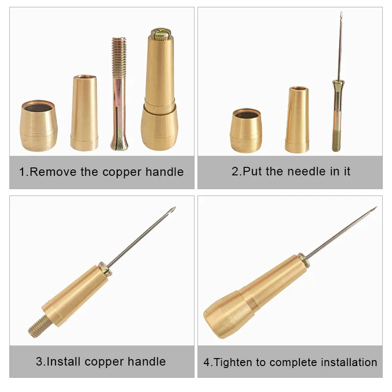 Kit de couture en cuir avec po - Leatherwork Thread avis et prix
