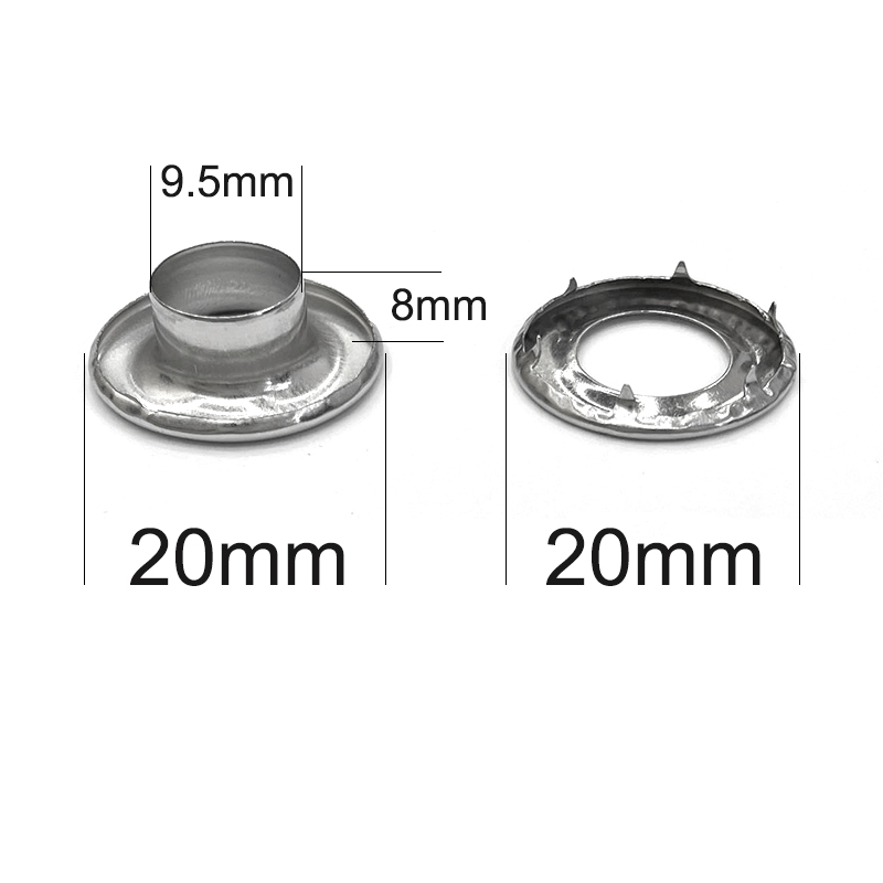 Boutons intérieurs en toile de - Leatherwork Eyelets avis et prix