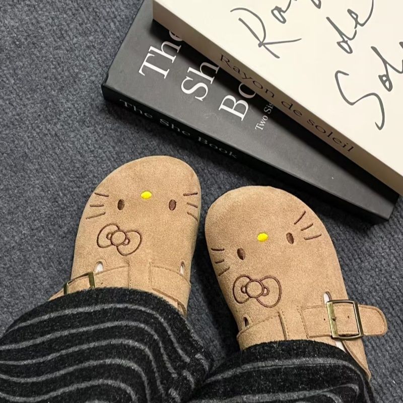 Pantoufles Hello Kitty pour fe - Leather Work Flats avis et prix