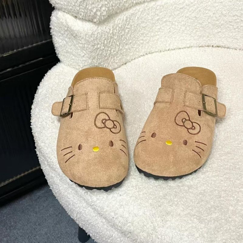 Pantoufles Hello Kitty pour fe - Leather Work Flats avis et prix