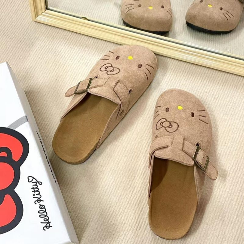Pantoufles Hello Kitty pour fe - Leather Work Flats avis et prix