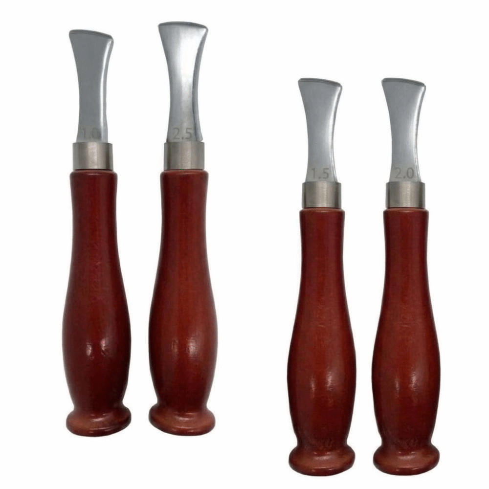 Lot de 4 rainureurs de précisi - Leatherwork Edge Beveler avis et prix
