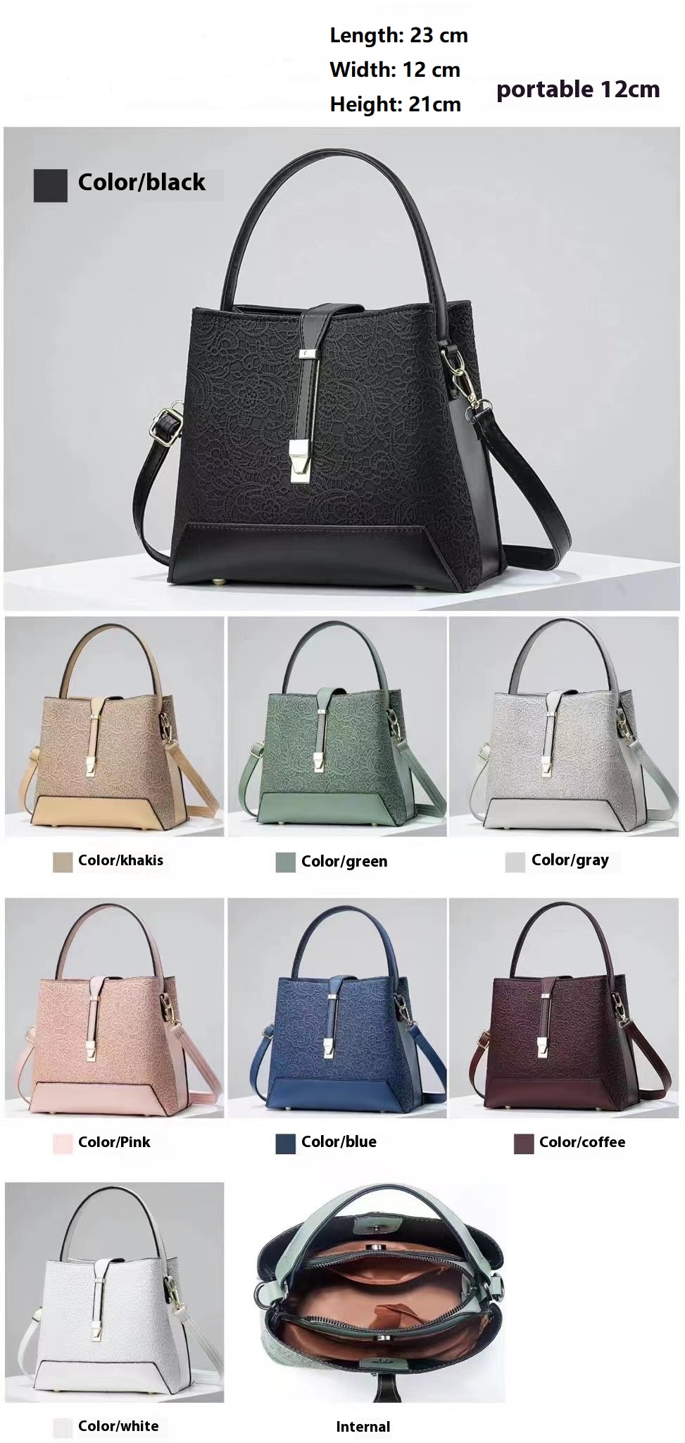 Nouveau Sac fourre-tout de lux - Leatherwork Bag avis et prix