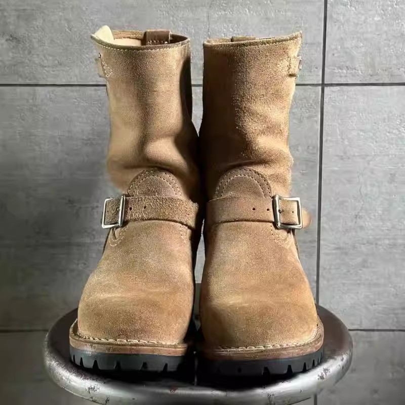 Bottes de travail kaki en velo - Leather Works Belt avis et prix