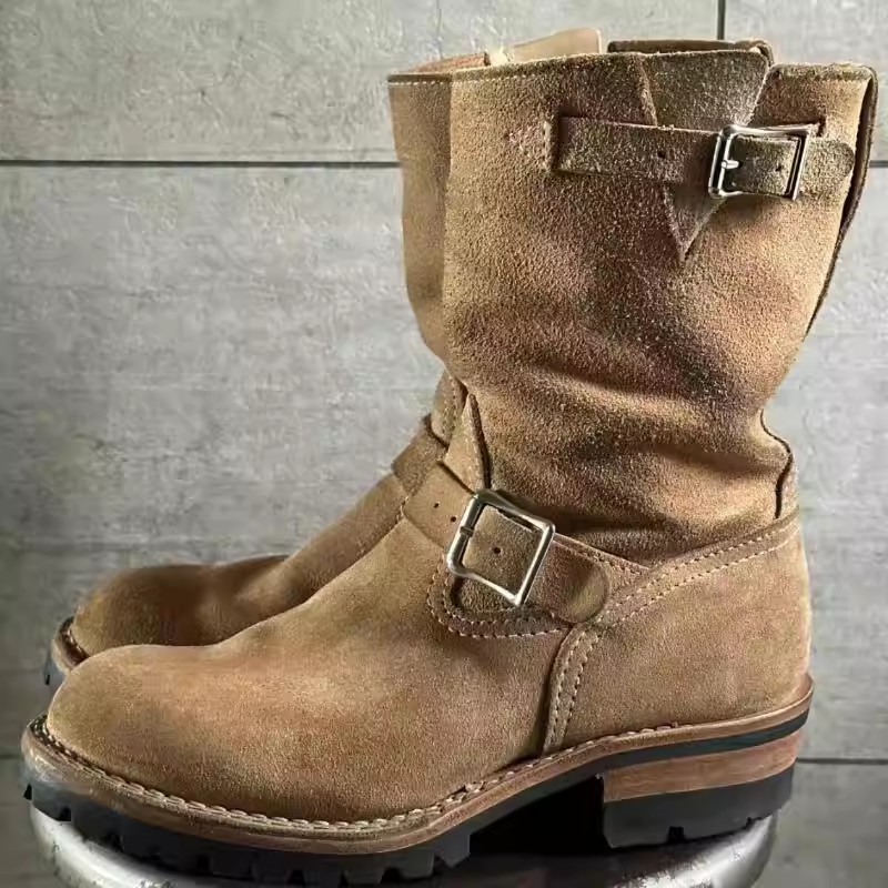 Bottes de travail kaki en velo - Leather Works Belt avis et prix