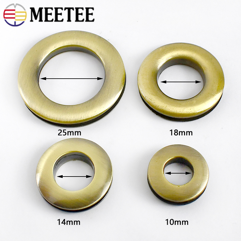 10 pièces 10-25mm Anneaux en O - Leatherwork Eyelets avis et prix