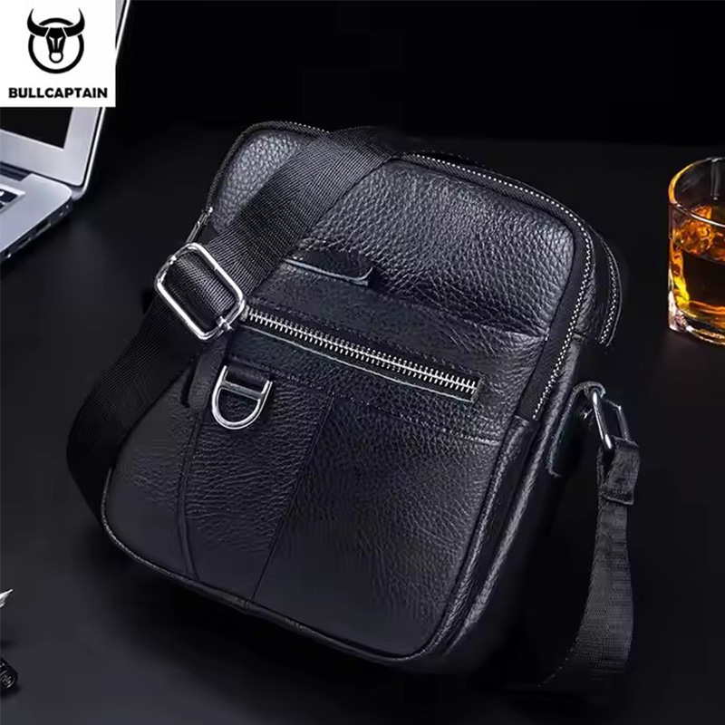 BULLCAPTAIN sac de messager en - Leatherwork Letters avis et prix
