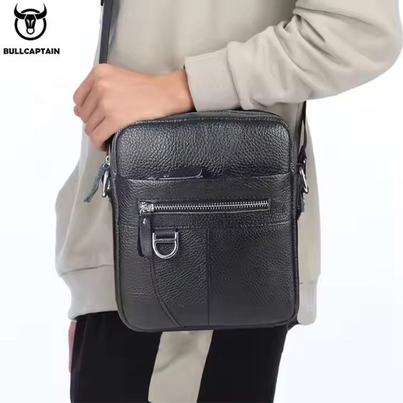 BULLCAPTAIN sac de messager en - Leatherwork Letters avis et prix