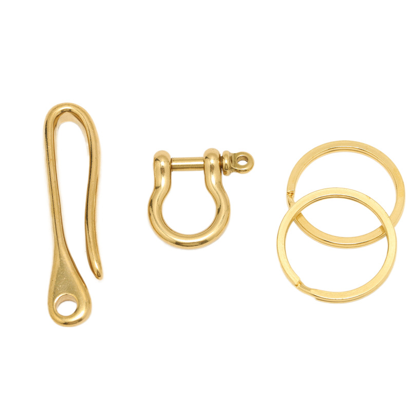 Crochet en tissu en laiton, bo - Leatherwork Hardware avis et prix