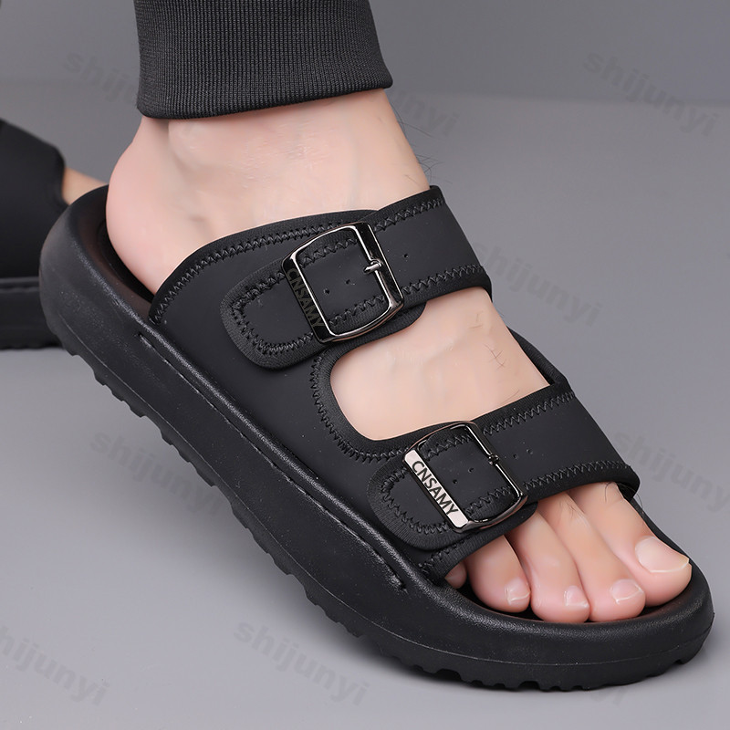 Pantoufles pour hommes 2025 ét - Leather Work Flats avis et prix