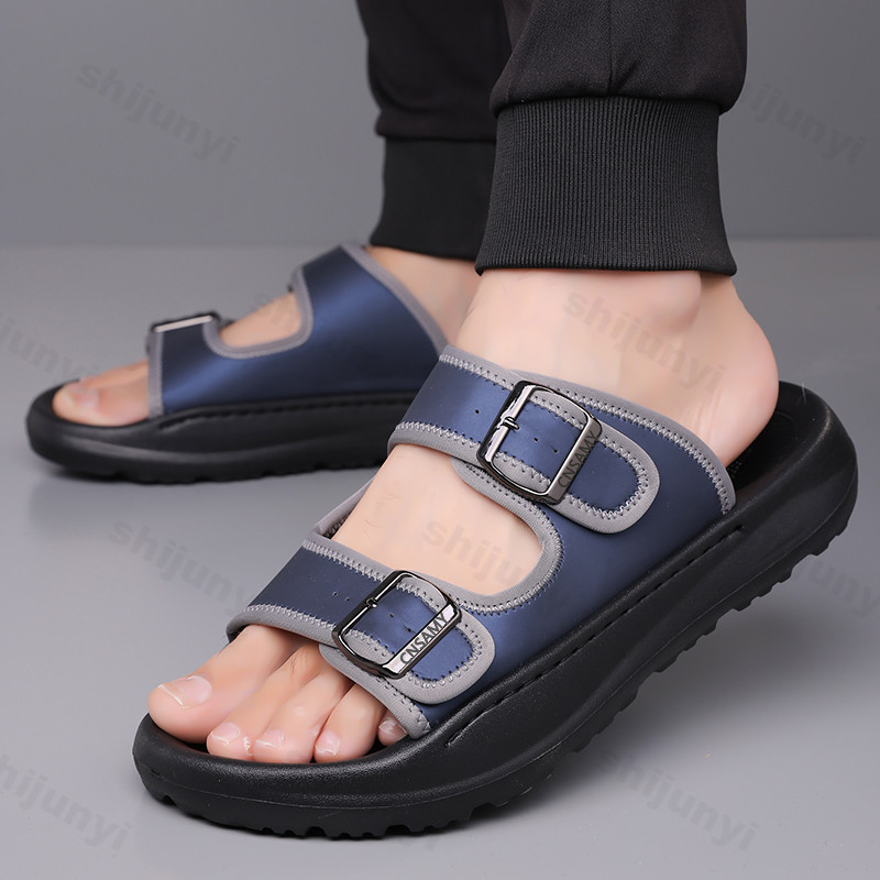 Pantoufles pour hommes 2025 ét - Leather Work Flats avis et prix