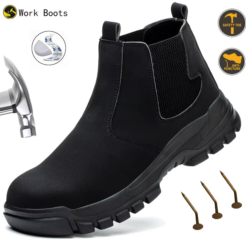 Bottes de travail de sécurité  - Leather Work Flats avis et prix