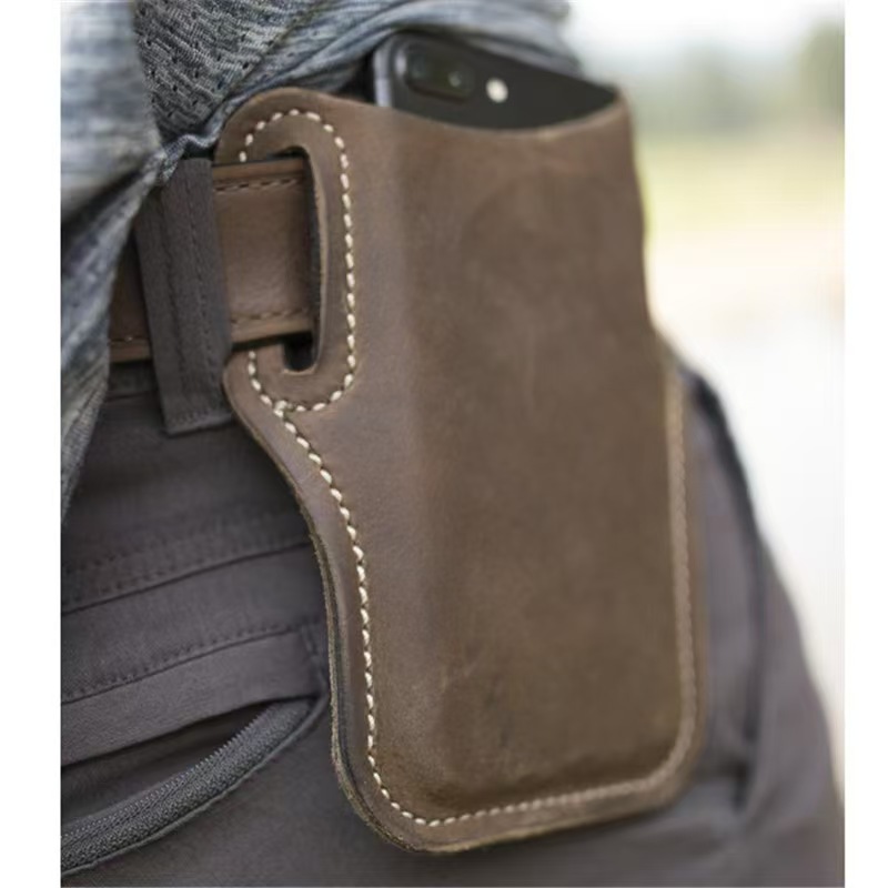 Sac de ceinture rétro en cuir  - Leather Works Belt avis et prix