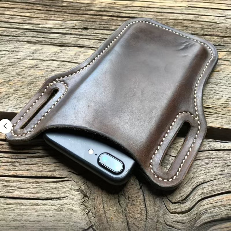 Sac de ceinture rétro en cuir  - Leather Works Belt avis et prix