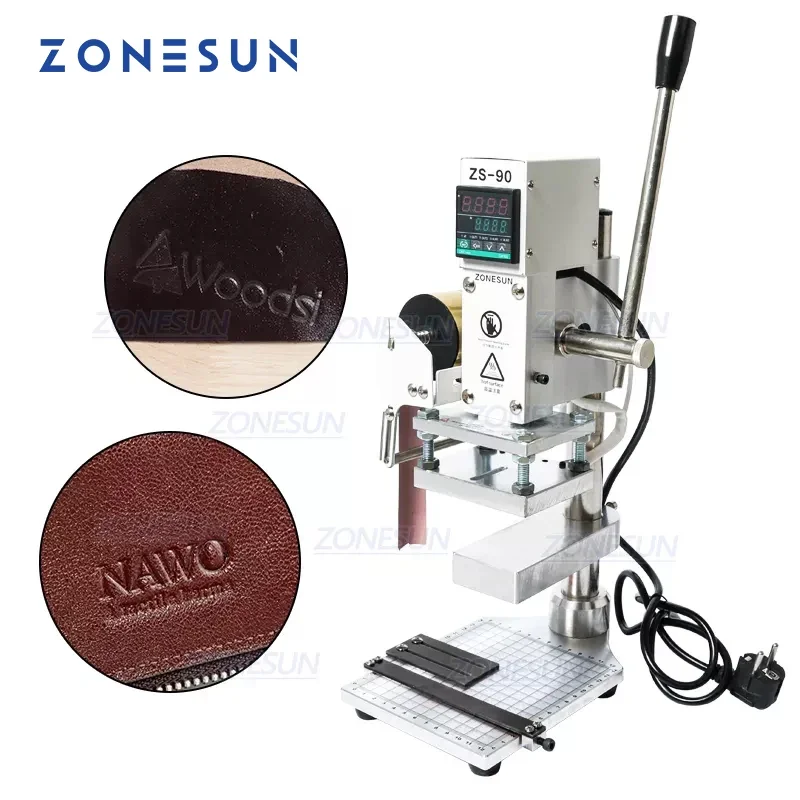 ZONESUN deux plaques de travai - Leatherwork Machine avis et prix