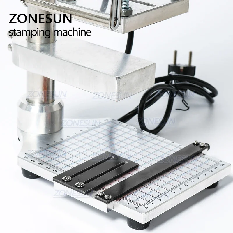 ZONESUN deux plaques de travai - Leatherwork Machine avis et prix