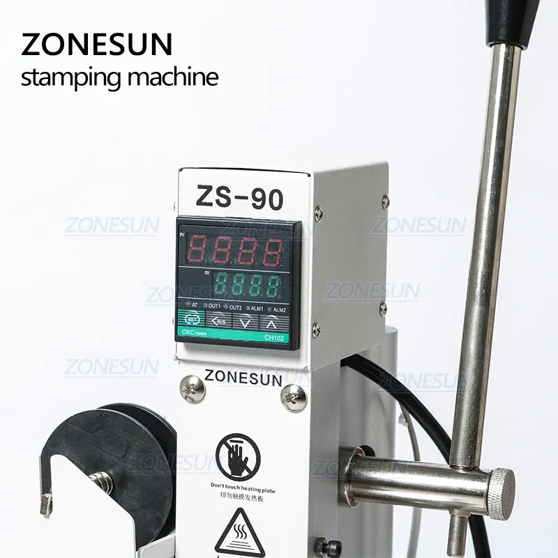 ZONESUN deux plaques de travai - Leatherwork Machine avis et prix