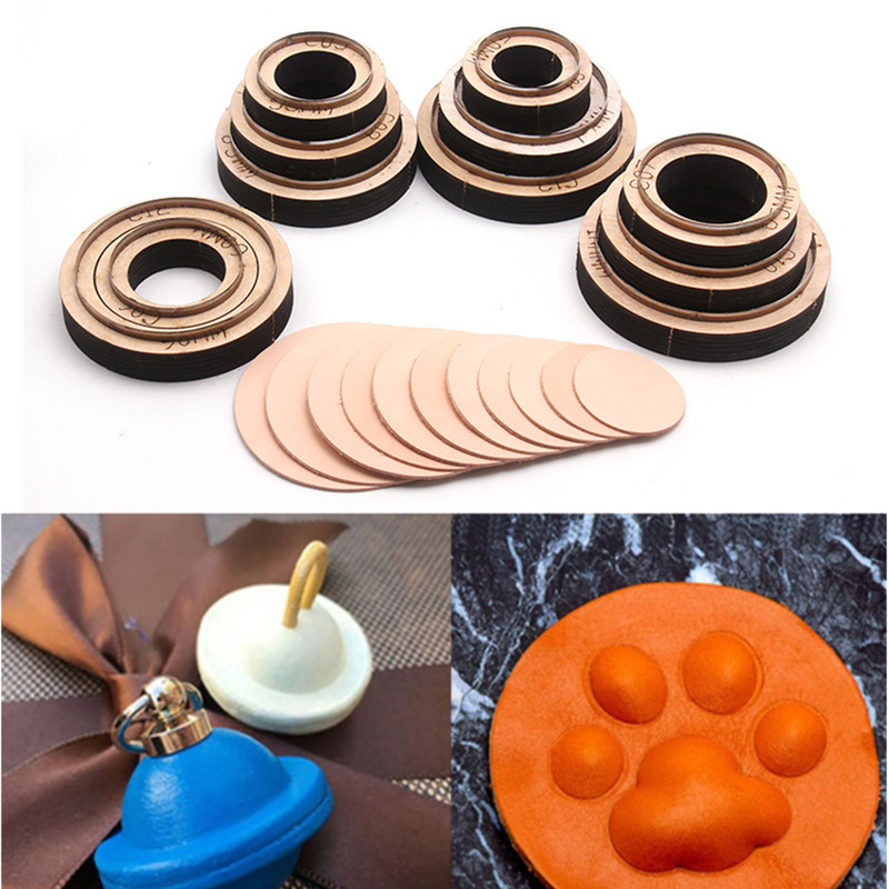 Matrice de découpe de cuir ron - Leatherwork Templates avis et prix