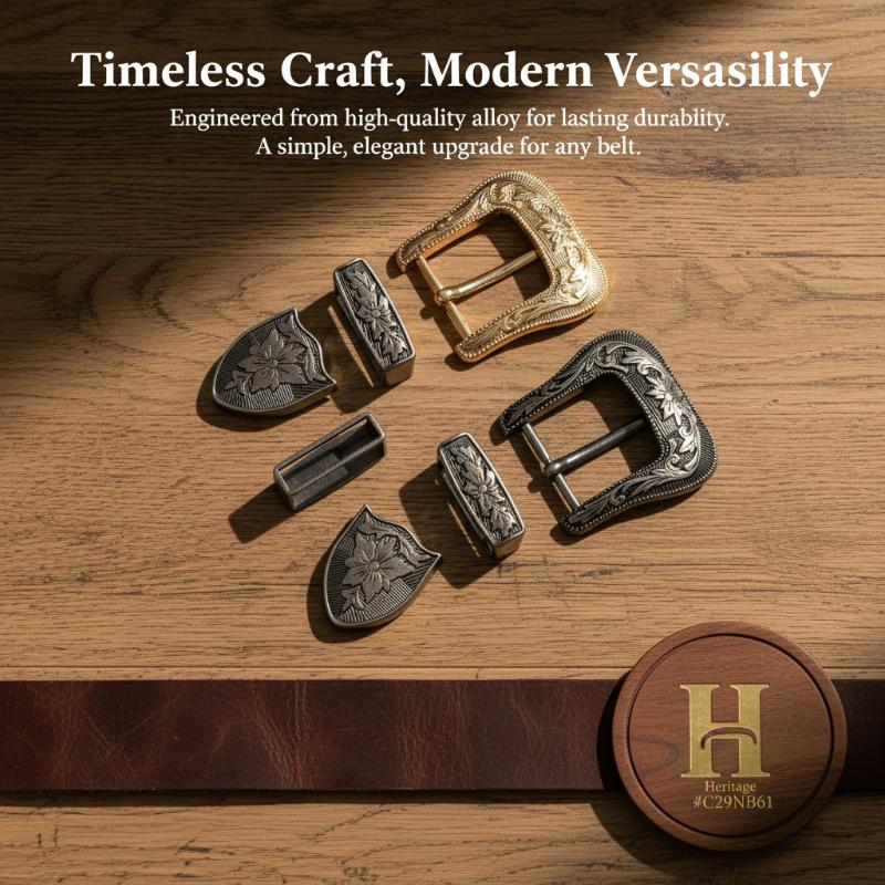 Boucle de ceinture en métal vi - Leather Works Belt avis et prix
