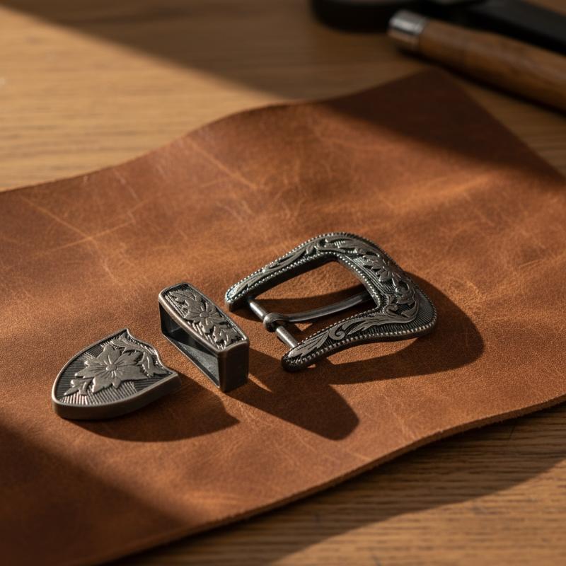 Boucle de ceinture en métal vi - Leather Works Belt avis et prix