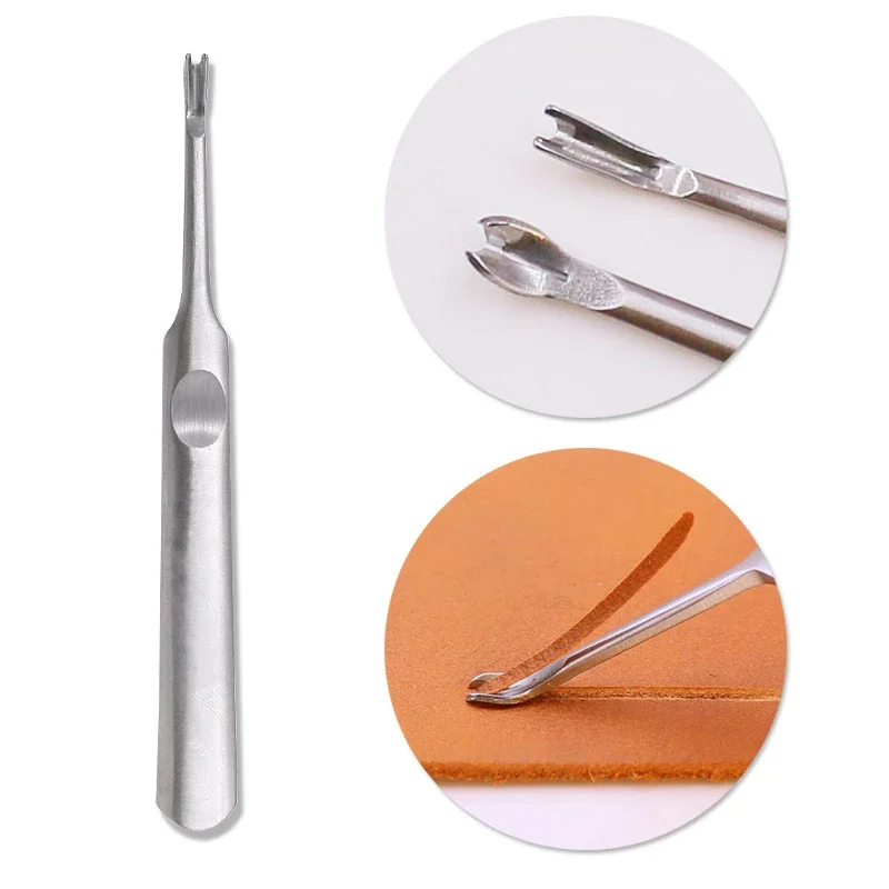 Outil de poinçonnage de rainur - Leatherwork Edge Beveler avis et prix