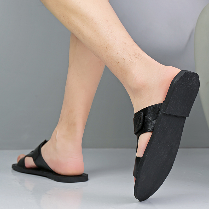 Sandales en cuir de qualité su - Leather Work Flats avis et prix