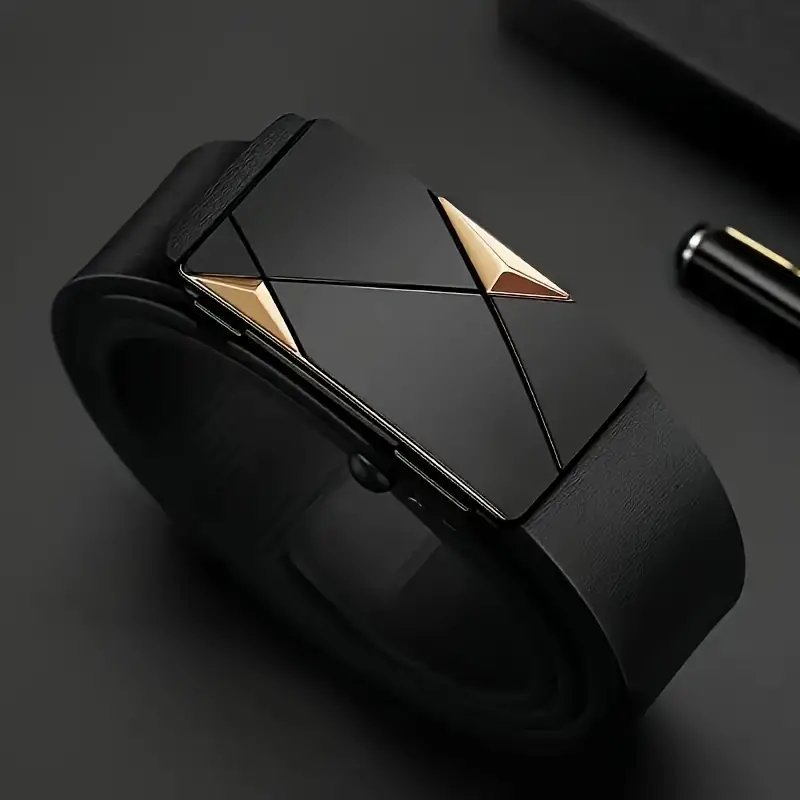 Ceinture élégante en cuir PU p - Leather Works Belt avis et prix