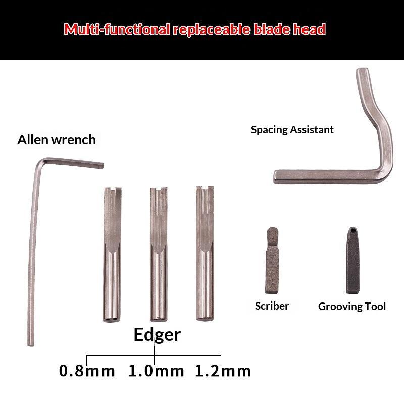 Outil de rainurage du cuir 7 e - Leatherwork Edge Beveler avis et prix