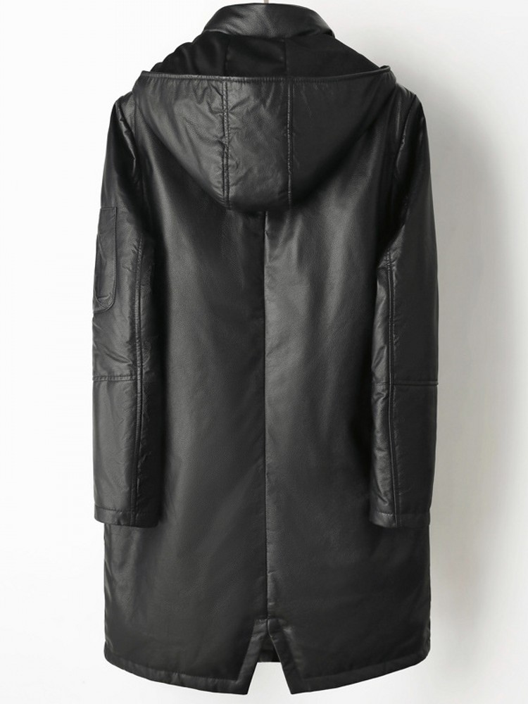 Hiver hommes chaud peau de vac - Leather Work Jacket Mens avis et prix
