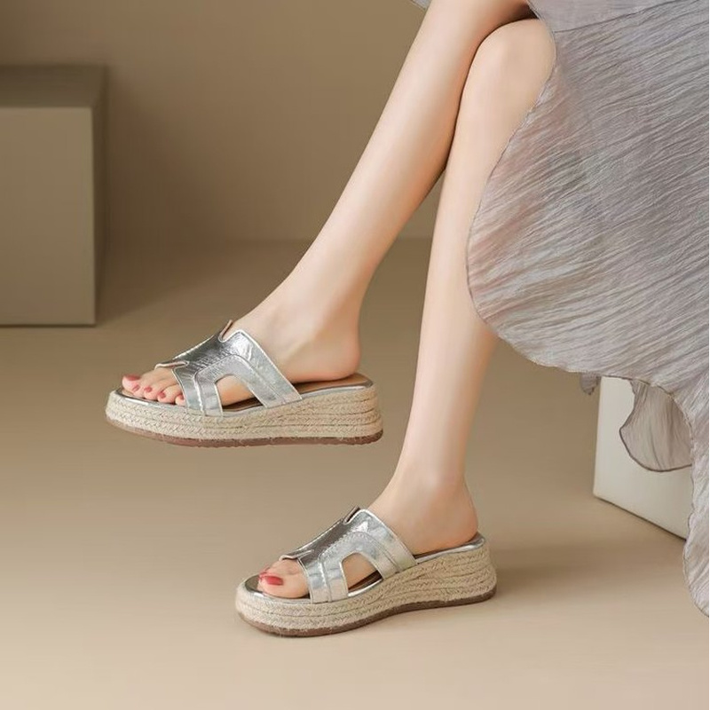 Nouvelles mules espadrilles po - Leather Work Flats avis et prix