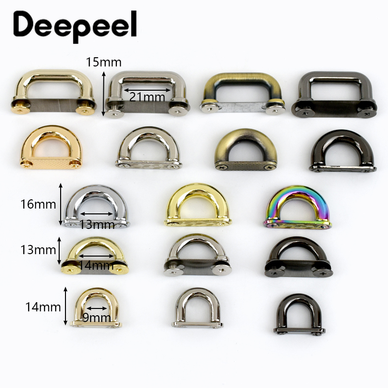 Deepeel-Boucles Métalliques en - Leatherwork Hardware avis et prix