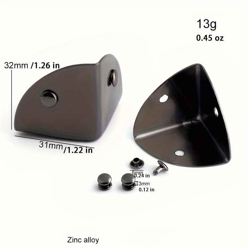 Boucle de protection d'angle t - Leatherwork Hardware avis et prix