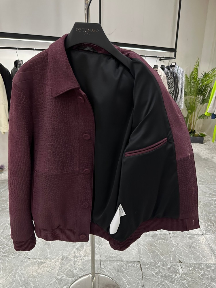 Veste en cuir véritable pour h - Leather Work Jacket Mens avis et prix