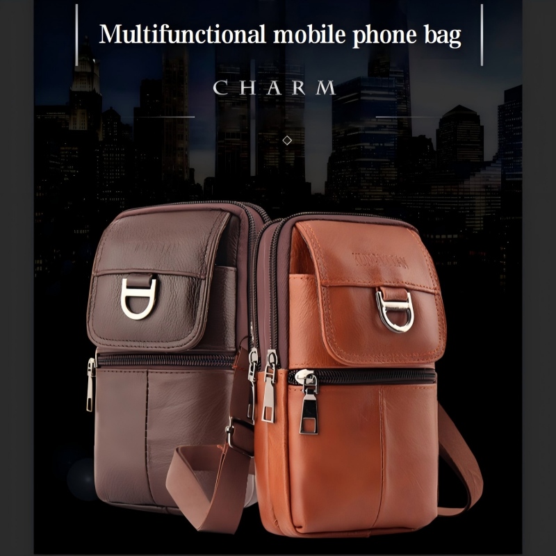 Sac banane en cuir pour homme  - Leatherwork Bag avis et prix